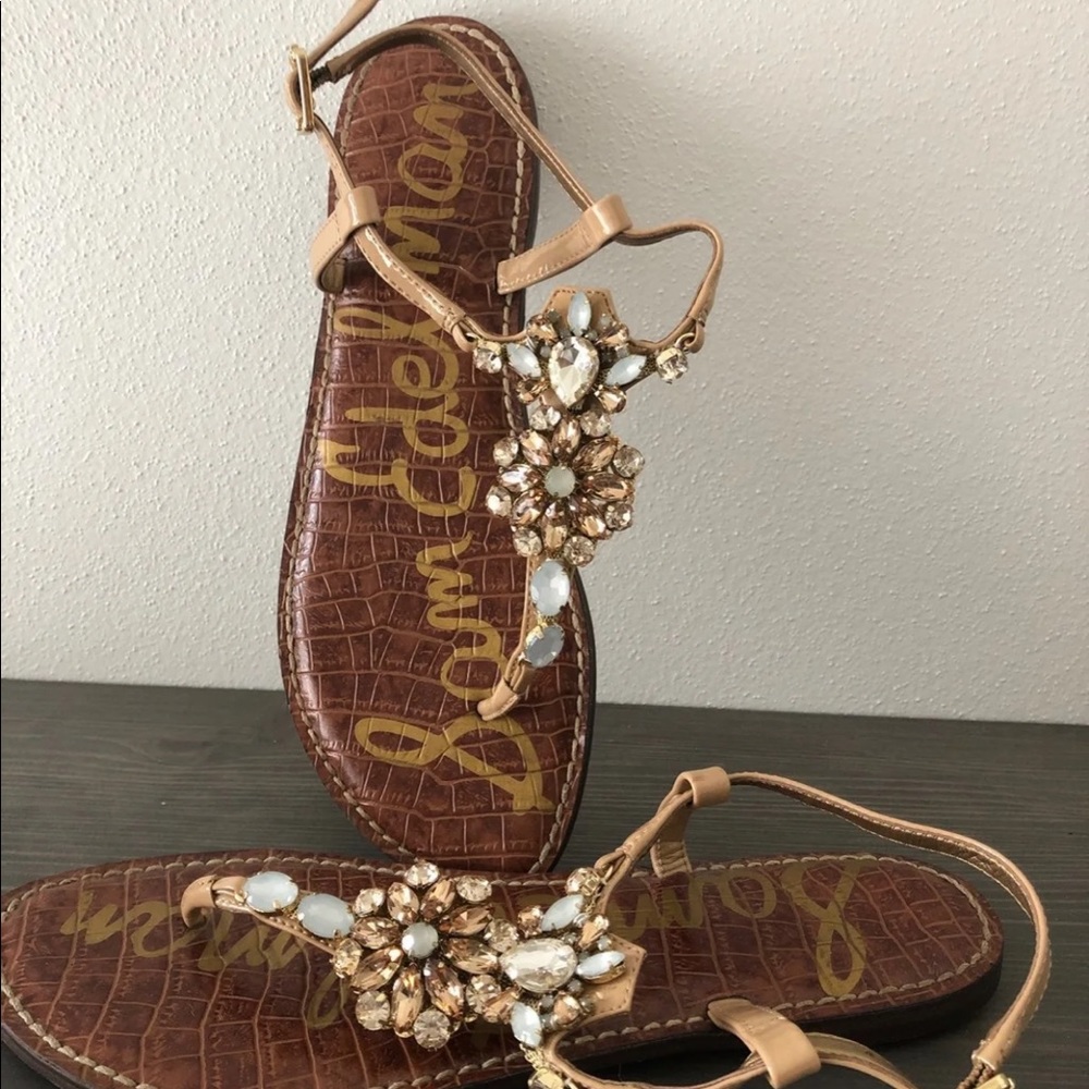 Jeweled Sam Edelman Sandals